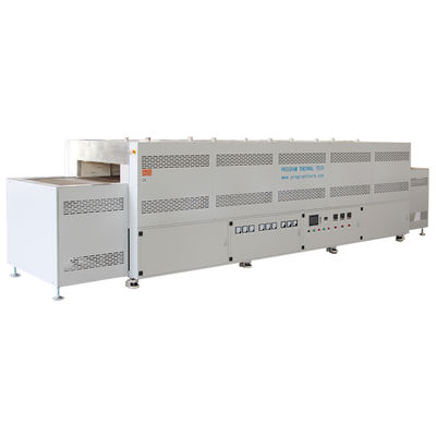فرن الحزام من الفولاذ المقاوم للصدأ 304 الشبكة مع تسخين الكهرباء 220V / 380V