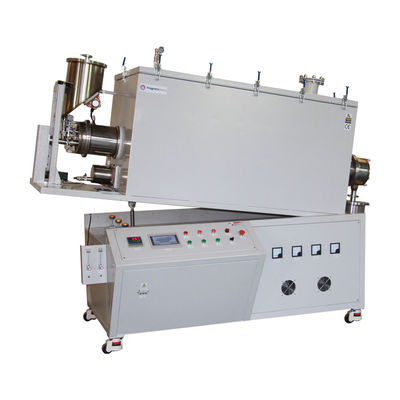 فرن أنبوب فراغ 1700C فرن أنبوبي عالي درجة الحرارة OD170mm ID150mm