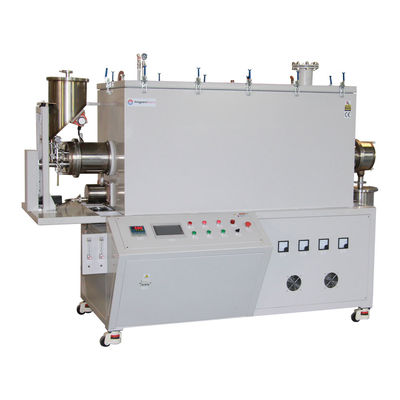 فرن أنبوب فراغ 1700C فرن أنبوبي عالي درجة الحرارة OD170mm ID150mm
