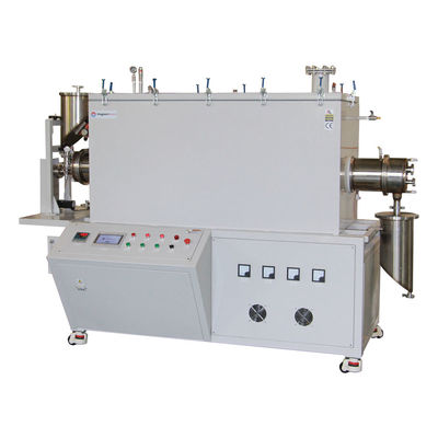 فرن أنبوب فراغ 1700C فرن أنبوبي عالي درجة الحرارة OD170mm ID150mm