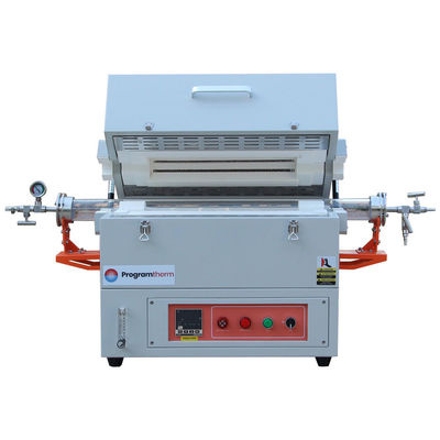 فرن أنبوب مختبر 1200C مع أجهزة الفراغ والأنابيب الكوارتز 60mm