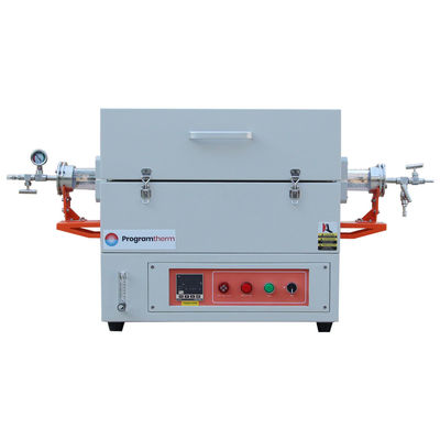 فرن أنبوب مختبر 1200C مع أجهزة الفراغ والأنابيب الكوارتز 60mm
