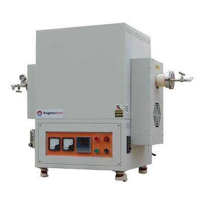 فرن الأنابيب الدوارة ذات المنطقة الواحدة 1700C مع شراع وأنابيب الألومينا 80 مم - PTR D80/300/17