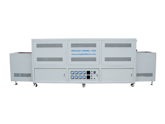 فرن جفاف حزام 500C 120L الشبكة مع الألومنيوم العالي 1500 غرفة الألياف السيراميكية