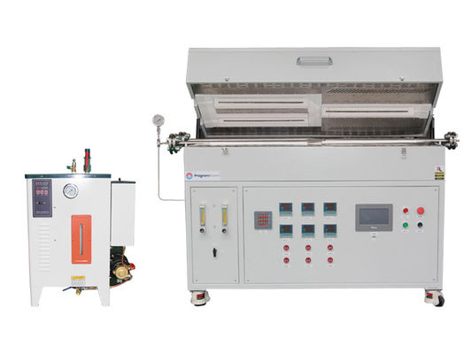 فرن أنابيب متعدد المناطق لتجارب التحلل